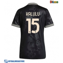 Fotballdrakt Dame Juventus Pierre Kalulu #15 Tredjedrakt 2025-26 Kortermet